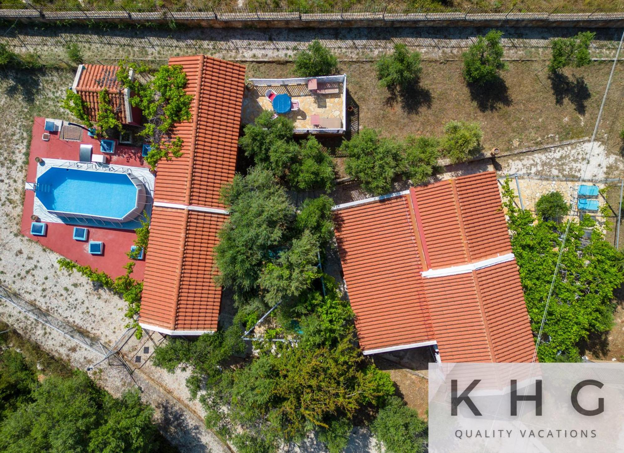 Mondo Cosseri Villa Rossa-Dorothea And Mondo Cosseri Villa Rossa-Penelope, With Own Shared Pool ลิคชูรี ภายนอก รูปภาพ