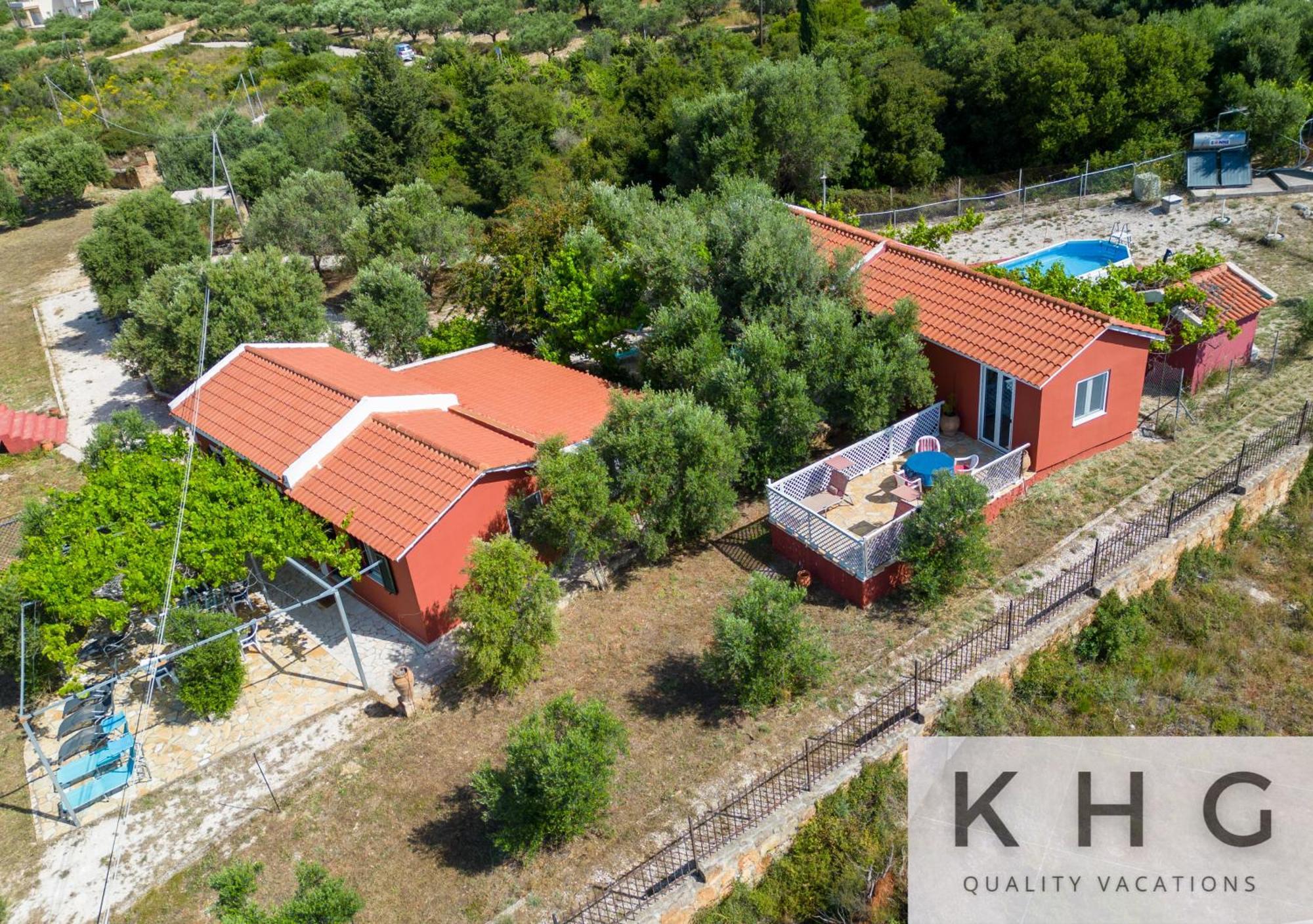Mondo Cosseri Villa Rossa-Dorothea And Mondo Cosseri Villa Rossa-Penelope, With Own Shared Pool ลิคชูรี ภายนอก รูปภาพ